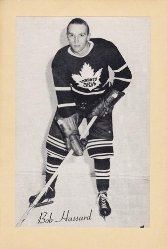 1944-64 Bee Hive Hockey Photos (Group 2) #NNO Bob Hassard Front