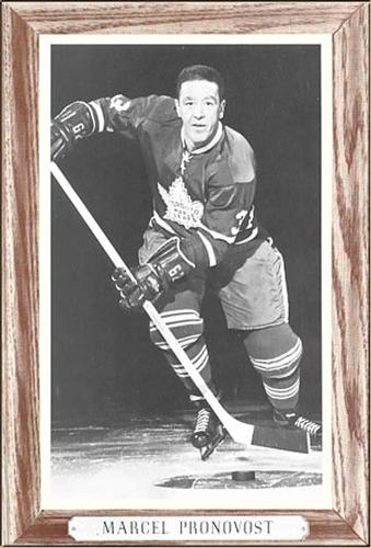 1964-67 Bee Hive Hockey Photos (Group 3) #NNO Marcel Pronovost Front