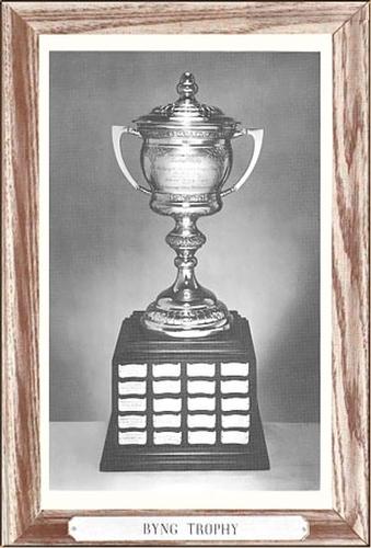 1964-67 Bee Hive Hockey Photos (Group 3) #NNO Lady Byng Trophy Front