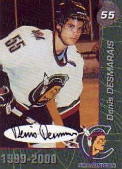 1999-00 Cartes, Timbres et Monnaies Sainte-Foy Shawinigan Cataractes (QMJHL) - Autographs #16 Denis Desmarais Front