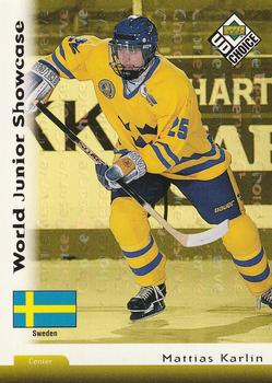 1998-99 UD Choice - Choice Reserve #290 Mattias Karlin Front