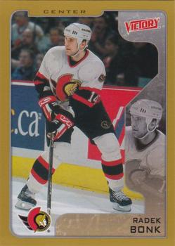 2001-02 Upper Deck Victory - Gold #246 Radek Bonk Front