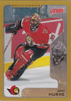 2001-02 Upper Deck Victory - Gold #252 Jani Hurme Front