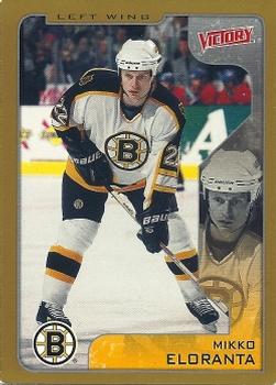 2001-02 Upper Deck Victory - Gold #29 Mikko Eloranta Front