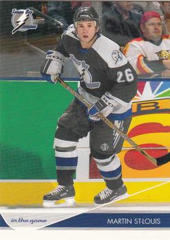 2003-04 In The Game Toronto Star #85 Martin St. Louis Front