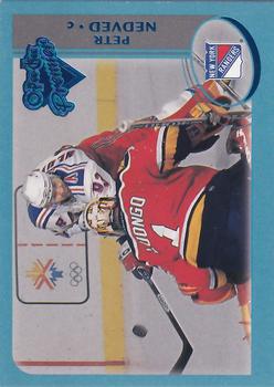 2002-03 O-Pee-Chee - O-Pee-Chee Premier Blue Line #96 Petr Nedved Front