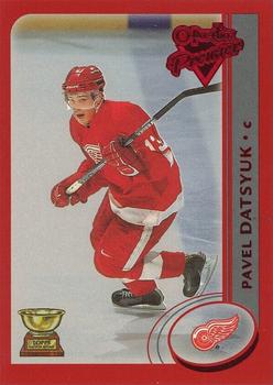 2002-03 O-Pee-Chee - O-Pee-Chee Premier Red Line #235 Pavel Datsyuk Front