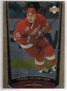 1998-99 Upper Deck Gold Reserve #89 Tomas Holmstrom Front