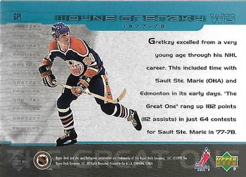 1999-00 Upper Deck - Gretzky Profiles #GP1 Wayne Gretzky Back