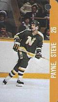 1983-84 Souhaits Renaissance NHL Collection Key Tags #NNO Willi Plett / Steve Payne Back