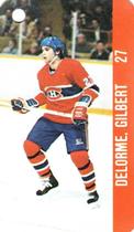 1983-84 Souhaits Renaissance NHL Collection Key Tags #NNO Gilbert Delorme / Mark Napier Front