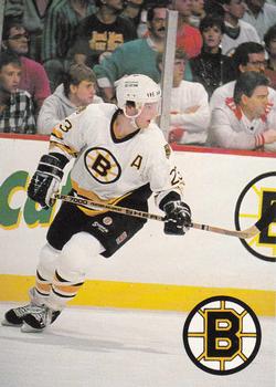 1989-90 Sports Action Boston Bruins #NNO Craig Janney Front