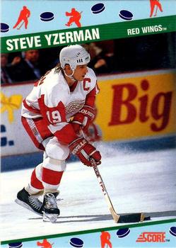 1991 Score National Candy Wholesalers of America (N.C.W.A.) Summer Convention #7 Steve Yzerman Front