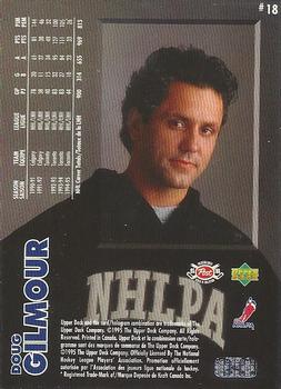 1995-96 Upper Deck Post Cereal #18 Doug Gilmour Back