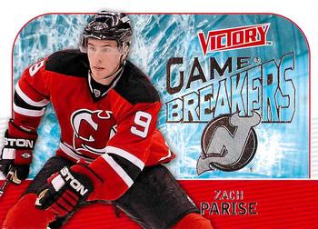 2009-10 Upper Deck Victory - Game Breakers #GB45 Zach Parise Front