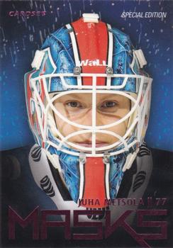2014-15 Cardset Finland - Masks Limited Special Edition #MASKS7 Juha Metsola Front