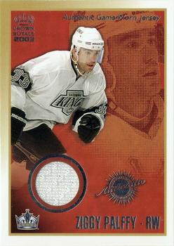 2002-03 Pacific Crown Royale - Game-Worn Jerseys #8 Ziggy Palffy Front