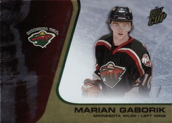2002-03 Pacific Quest for the Cup - Gold #48 Marian Gaborik Front