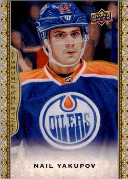 2014-15 Upper Deck Masterpieces #138 Nail Yakupov Front