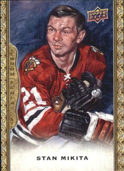 2014-15 Upper Deck Masterpieces #140 Stan Mikita Front