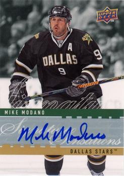 2008-09 Upper Deck - Signature Sensations #SS-MO Mike Modano  Front