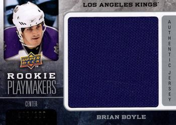 2008-09 Upper Deck - Rookie Playmakers #RP-BB Brian Boyle  Front