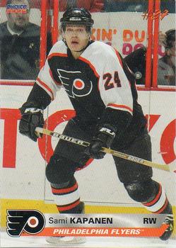 2005-06 Choice Marketing Philadelphia Flyers  #11 Sami Kapanen Front