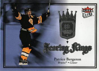2007-08 Ultra - Scoring Kings #SK11 Patrice Bergeron Front