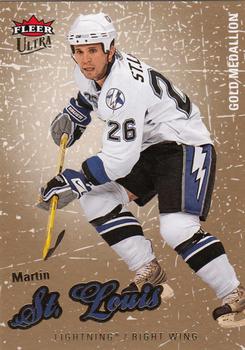 2008-09 Ultra - Gold Medallion #85 Martin St. Louis Front