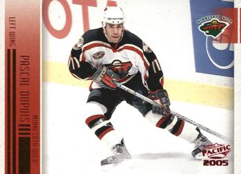 2004-05 Pacific - Red #130 Pascal Dupuis Front