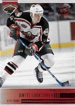 2004-05 Pacific - Red #134 Antti Laaksonen Front