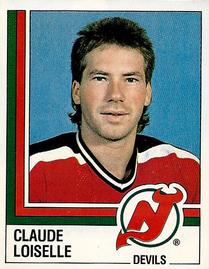 1987-88 Panini Stickers #85 Claude Loiselle Front
