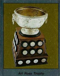 1987-88 Panini Stickers #374 Art Ross Trophy Front