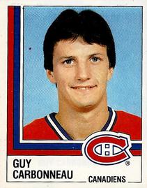 1987-88 Panini Stickers #64 Guy Carbonneau Front