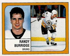 1988-89 Panini Stickers #208 Randy Burridge Front