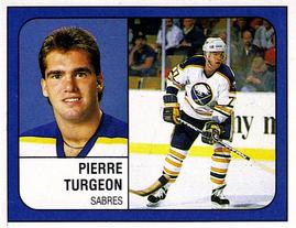 1988-89 Panini Stickers #230 Pierre Turgeon Front