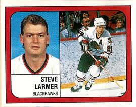 1988-89 Panini Stickers #26 Steve Larmer Front