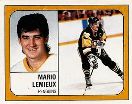 1988-89 Panini Stickers #340 Mario Lemieux Front