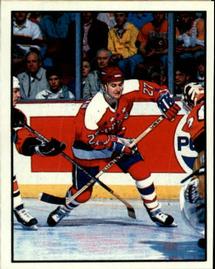 1988-89 Panini Stickers #192 Washington Capitals Action Front