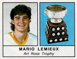 1988-89 Panini Stickers #401 Mario Lemieux Front