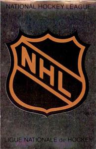 1989-90 Panini Stickers #1 NHL Logo Front