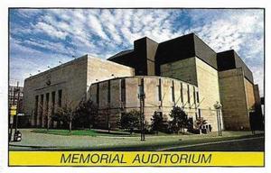 1989-90 Panini Stickers #217 Memorial Auditorium Front