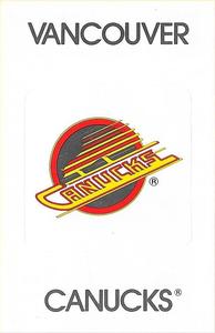 1989-90 Panini Stickers #363 Vancouver Canucks Logo Front