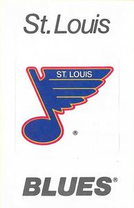 1989-90 Panini Stickers #366 St. Louis Blues Logo Front