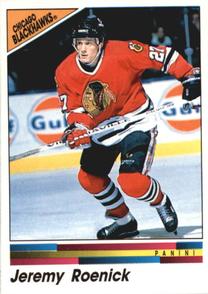 1990-91 Panini Stickers #201 Jeremy Roenick Front