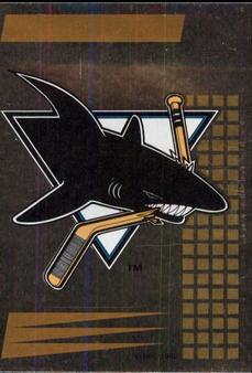 1992-93 Panini Stickers #122 San Jose Sharks Logo Front