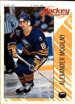 1992-93 Panini Stickers #299 Alexander Mogilny Front