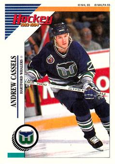 1993-94 Panini Stickers #123 Andrew Cassels Front