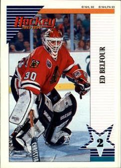 1993-94 Panini Stickers #140 Ed Belfour Front