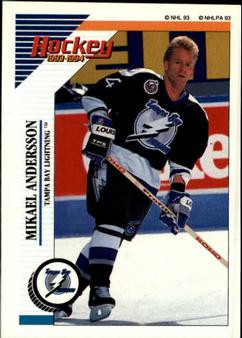 1993-94 Panini Stickers #216 Mikael Andersson Front